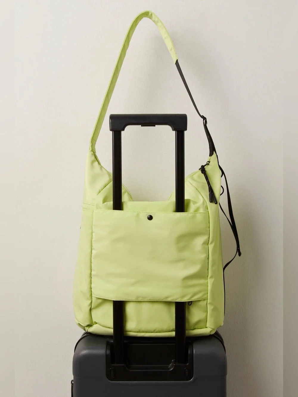 NWT FP Movement No Time Zones Carryall Tote - Whipped Lime